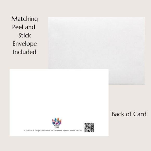 Border Collie  in a Field of Tulips, Spring Collection Blank Note Card Set - Picture 8 of 12